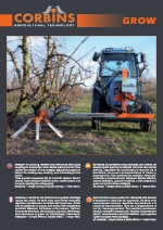 Barredoras resto de poda Grow