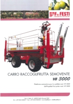 Plataformas recolectoras HF 3000