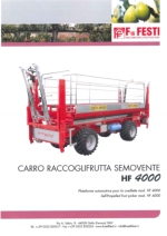 Plataformas recolectoras HF 4000