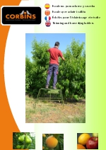 Escalera trineo fija para cosecha