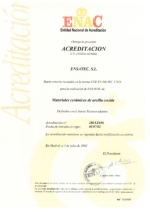 Departamento de materiales: acreditacin de ensayos para materiales cermicas de arcilla cocida