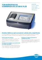 Turbidmetro de sobremesa de la serie tl23