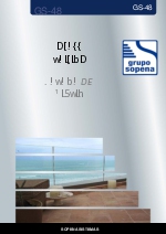 Baranda de vidrio GS-48