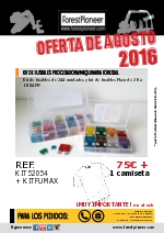 Oferta de un kit de fusibles para procesadora o maquinaria forestal