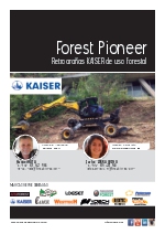 Retroaraas KAISER de uso forestal