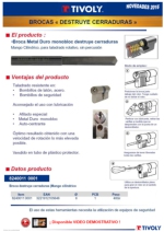 Brocas Rompe cerraduras