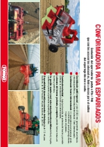 Conformadora para esprragos