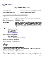 Hoja de seguridad tablas y piezas especiales Supermag