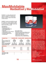 MaxMoldable, MaxSealCoat y MaxModuleCoat