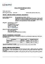 Hoja de seguridad MaxWool Rigidizer