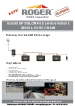 Repetidor GPS/Glonass IP67 CHAIN