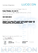 ISO 14001 Nutec FIBRATEC