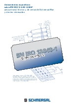 Antecedentes especficos sobre EN ISO 13 849 - 1:2006 para personal tcnico y de ventas de Schmersal/Elan y clientes interesados