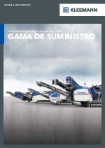 Instalaciones mviles de machaqueo y criba Kleemann