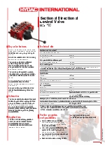 Distribuidor RS 210 Nordhydraulic