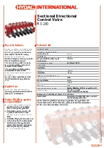 Distribuidor RS 280 Nordhydraulic