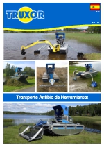 Vehiculo de trabajos anfibios Truxor 5045