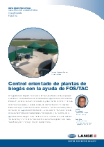 Relacin FOSTAC en plantas de biogs