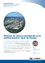 Nivel de fangos con SONATAX