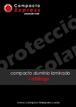 Cajn compacto de aluminio