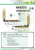 Brazos interarboles Makato (2016)
