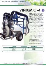 Nebulizador centrfugo arrastrado Vinium C-4 Makato (2016)
