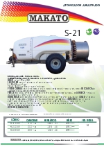 Atomizador arrastrado Ecopowder S21 Makato (2016)