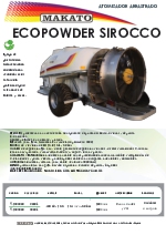 Atomizador arrastrado Ecopowder Sirocco Makato (2016)