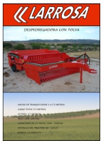 Despedregadora Larrosa con tolva