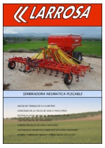 Sembradora neumtica de siembra tradicional