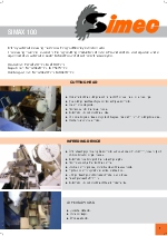 Sierras de disco de metal duro Simax 100 de Simec