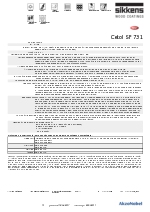 Ficha tcnica Cetol SF 731