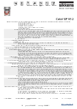 Ficha tcnica Cetol WF 952