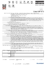 Ficha tcnica Cetol WF 973