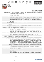 Ficha tcnica Cetol WF 761