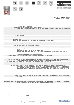 Ficha tcnica Cetol WF 791