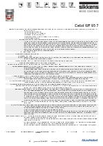 Ficha tcnica Cetol WF 957