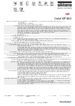 Ficha tcnica Cetol WF 960