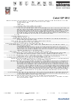 Ficha tcnica Cetol WF 980