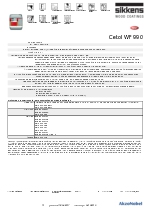 Ficha tcnica Cetol WF 990