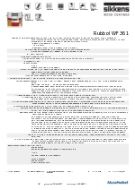 Ficha tcnica Rubbol WF 361