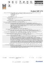 Ficha tcnica Rubbol WM 270