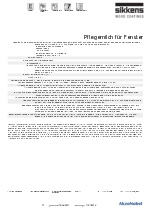 Ficha tcnica Crema de acabado para ventanas