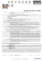 Ficha tcnica Rubbol WF 390 metallic