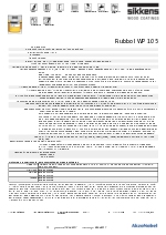 Ficha tcnica Rubbol WP 105