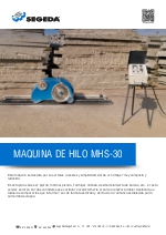 Mquina de hilo para corte de piedra