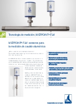 METPOINT FLM - Sensor de caudal