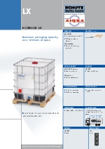 Contenedores IBC con palet de madera Schtz