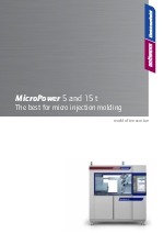 Mquina pequea Wittmann Battenfeld MicroPower 5 y 15 t