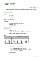 Especificaciones tcnicas techo mvil TKM y techo fijo TKF de Tecnikor